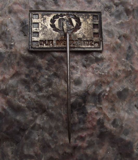 1962 Soviet Union Russia Film Movie Making Industry 40th Anniversary Pin Badge - Badgecrazy