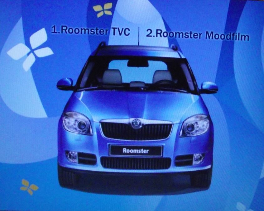 Skoda Roomster Original Car Launch CD Presentation TV Advert & Mood Video
