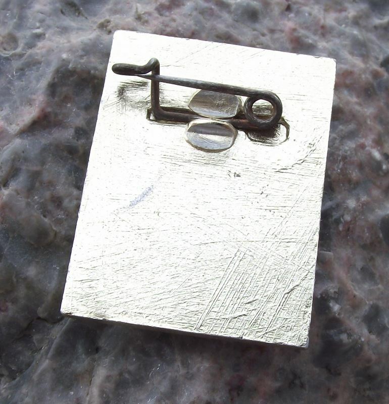 1968 Zwickau Germany Town Hall 850th Anniversary Rathaus Building Pin Badge - Badgecrazy