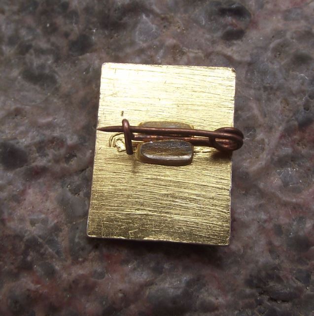 Antique Soviet Union Kremlin Moscow Duma Parliament Building Russia Pin Badge - Badgecrazy