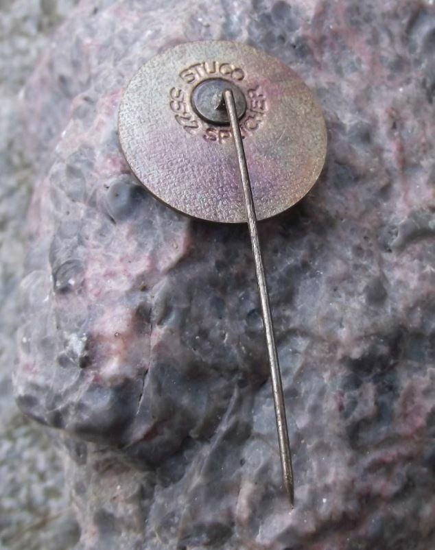 1987 Germany 144 Calibre Rifle Pistol Shooting Competition Gun Bronze Pin Badge - Badgecrazy