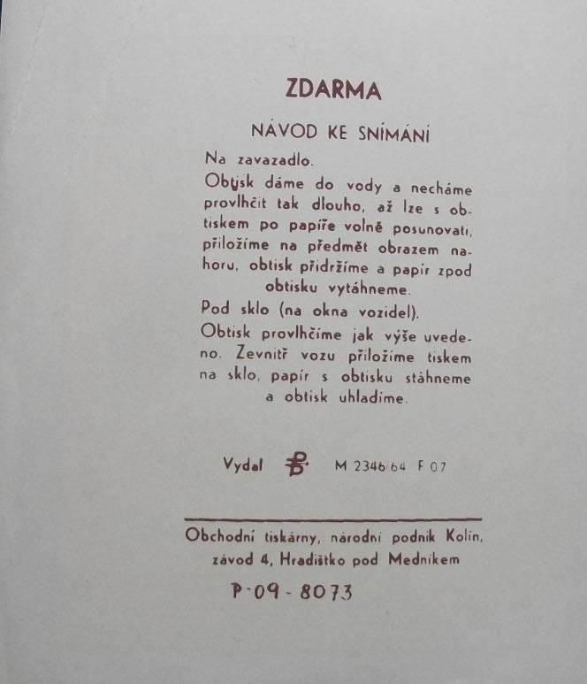 Antique Tabor Region Bohemia Canoeing Luznice River Czech Holiday Decal Sticker - Badgecrazy