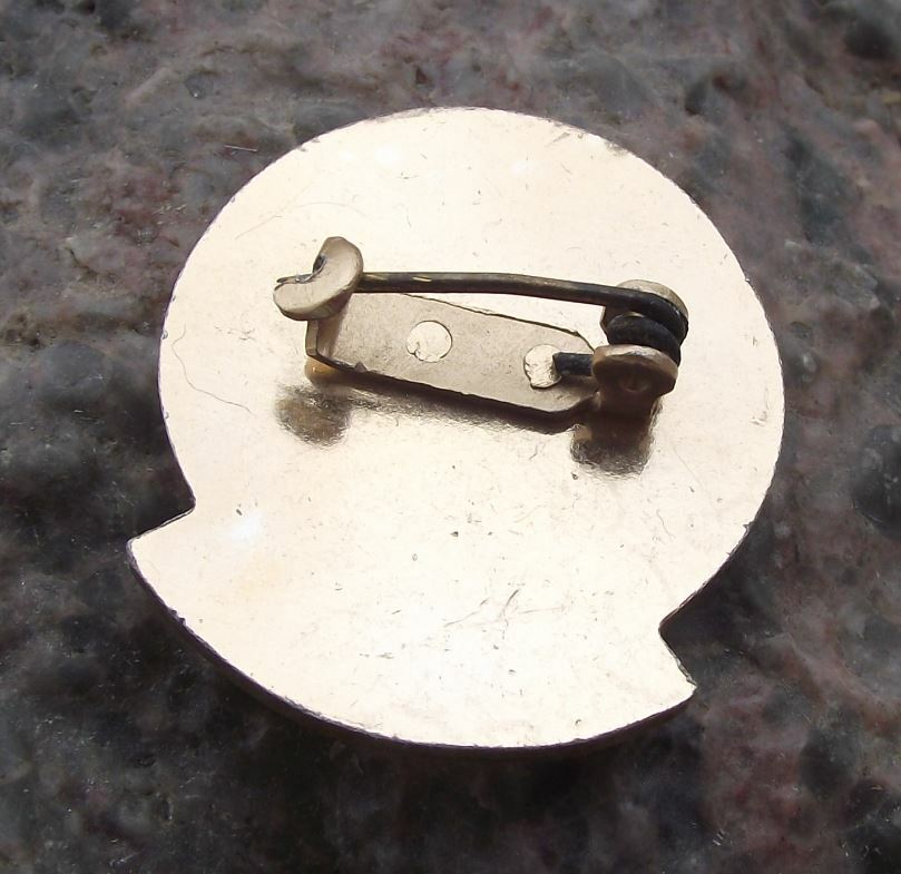 Young Technician Czechoslovakia Youth Pioneer Technical Award Pin Badge Red