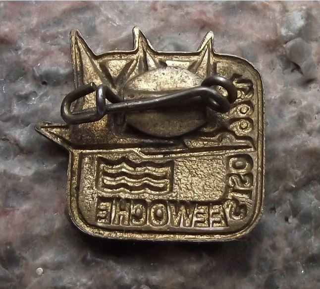 1966 Ostseewoche Baltic Week DDR East Germany International Festival Pin Badge - Badgecrazy