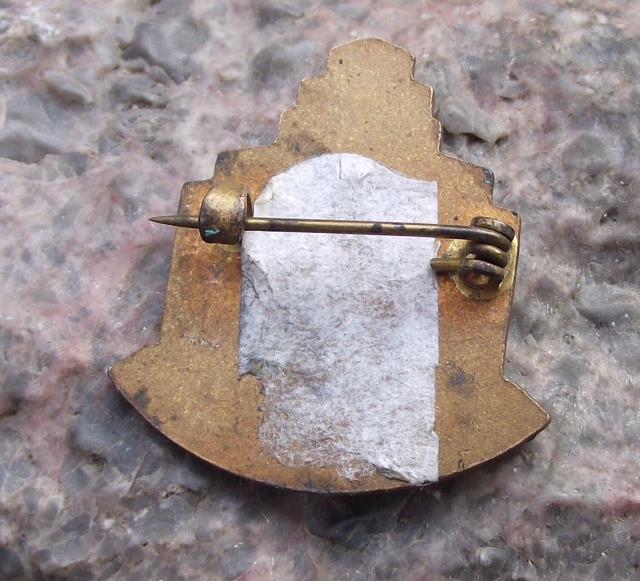 Antique Palac ARA Department Store Prague Czech Architecture Pin Badge - Badgecrazy