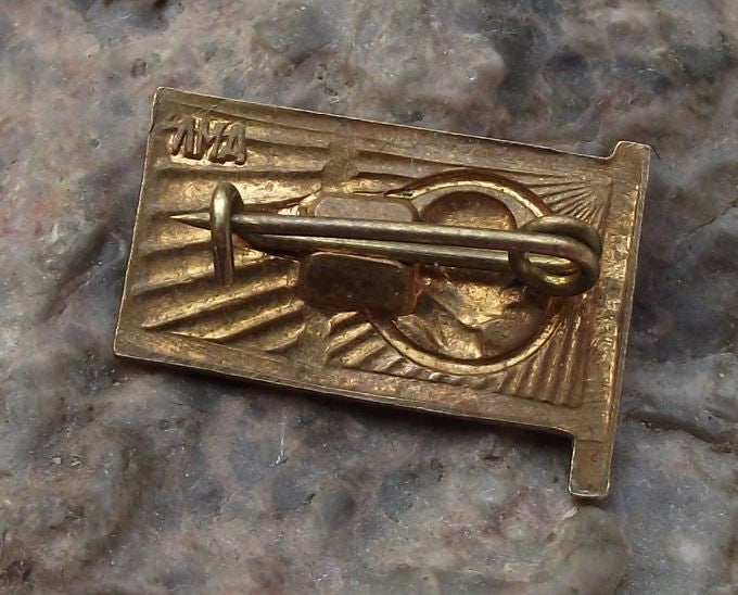 Vladimir Lenin Russian Marxist Revolutionary Communist Politician Flag Pin Badge