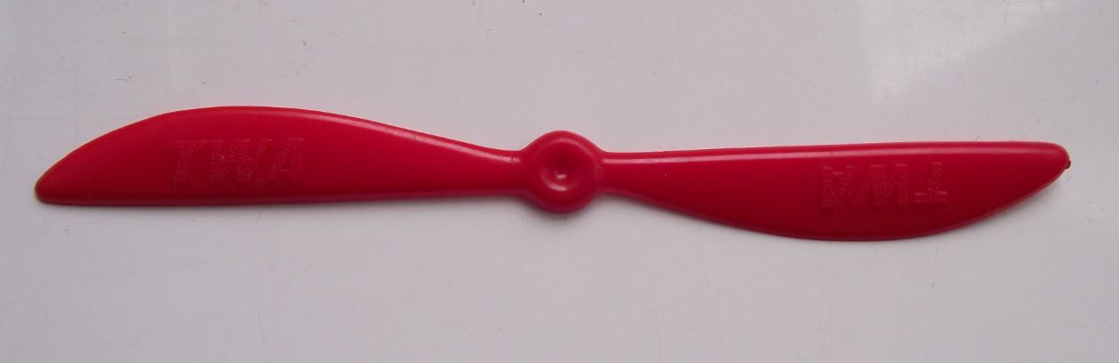 TWA American Airlines Propeller Logo Plastic Cocktail Stirrer Drinks Mixer Stick - Badgecrazy