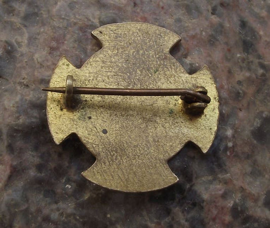 1914 Kriegsfursorge Leitmeritz Litomerice German Cross World War 1 Pin Badge - Badgecrazy