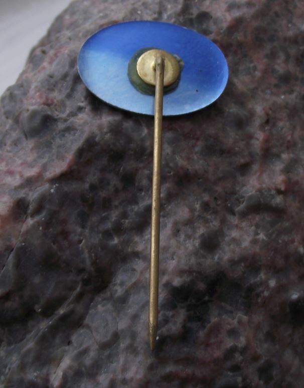 1975 Czech MOD Air Force Aircraft Repair Facility Malesice Mig 15 Pin Badge - Badgecrazy