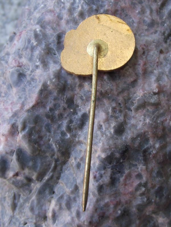 Antique Old SSK Stare Brno Gun Shooting Club Shield Target Motif Pin Badge - Badgecrazy