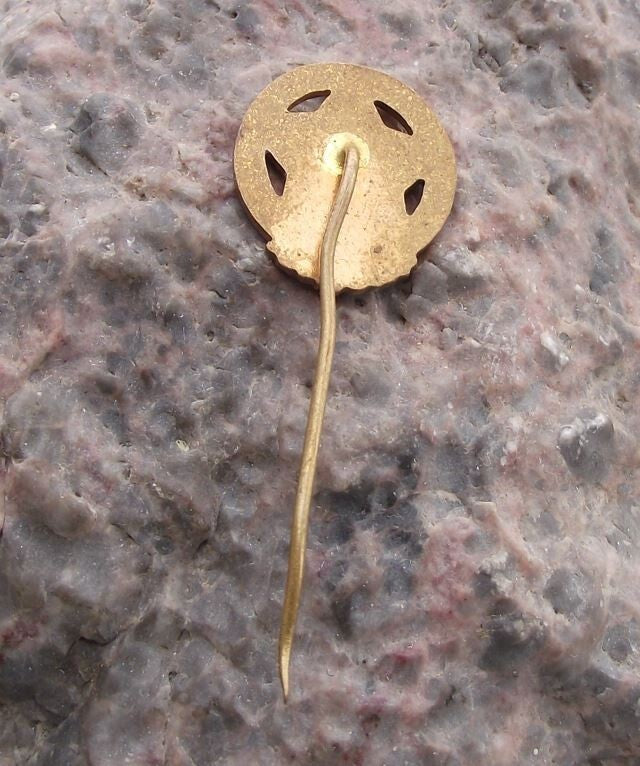 1976 Czech Federation of Proletarian Sports FPT 50th Anniversary Pin Badge - Badgecrazy