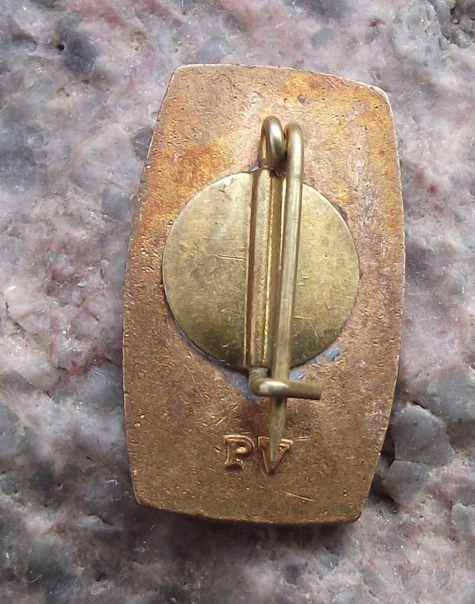 Antique SZOT National Council of Trade Unions Hungary Members Pin Badge - Badgecrazy