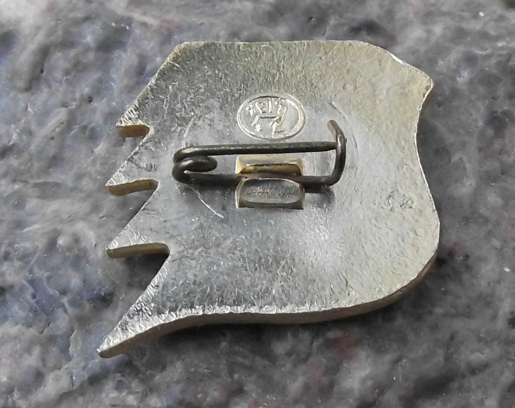 1981 XXVI Russian Communist Party Congress Soviet Union Lenin Flags Pin Badge - Badgecrazy