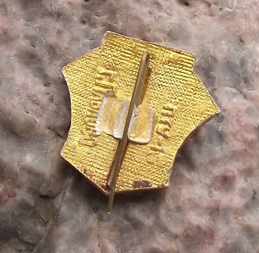 Vintage Volga GAZ Russian Soviet Automobile Car Maker Deer Stag Logo Pin Badge - Badgecrazy