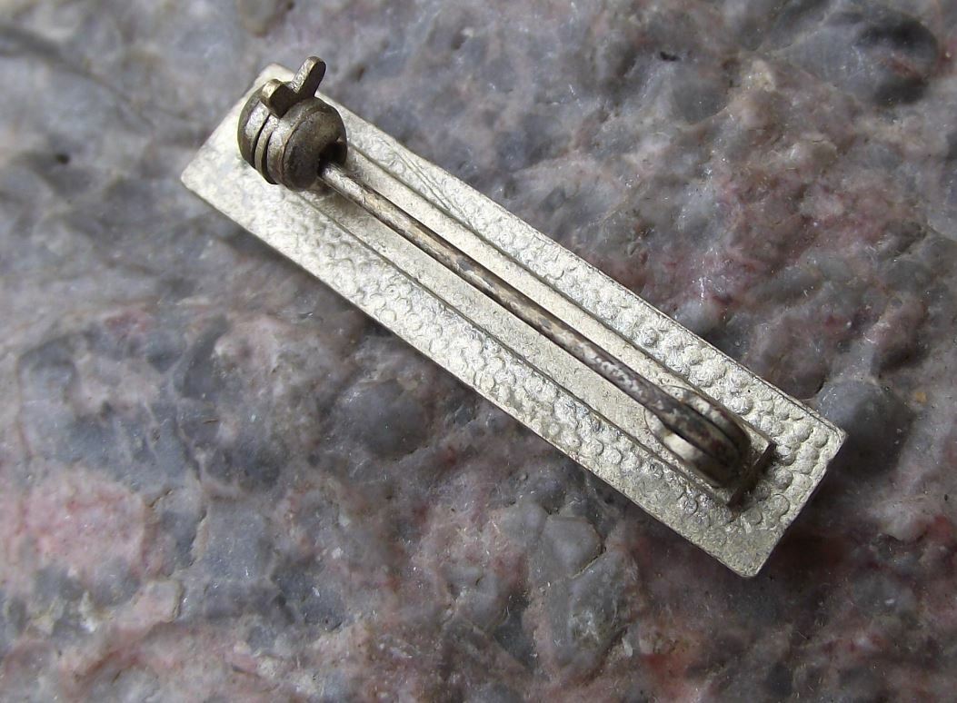 Vintage East Germany DDR VEB Ascobloc Kitchen Appliances Company Logo Pin Badge - Badgecrazy