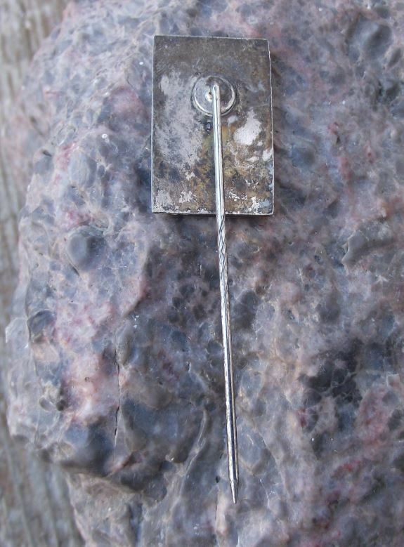 1980 Baden Shooting German Defence Association Club Champion Silver Pin Badge - Badgecrazy
