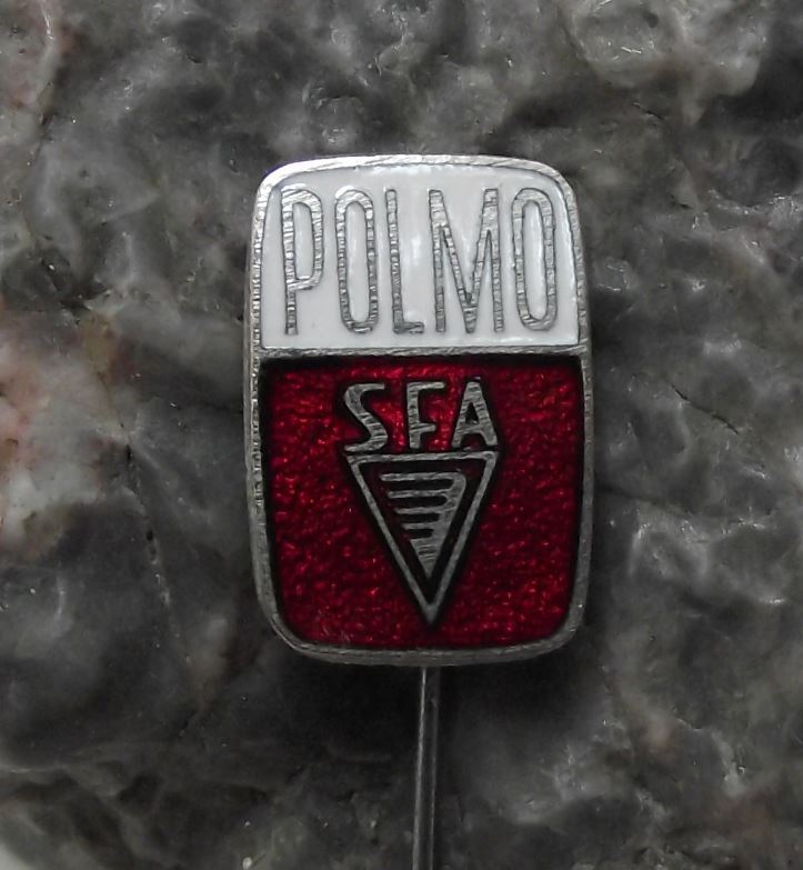 Polmo SFA Polish Motorcycles & Cars Engine Parts Factory Poland Pin Badge - Badgecrazy