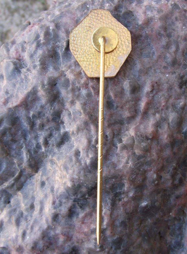 Rheinland Shooting German Defence Association Gold Gun Rifle Award Pin Badge - Badgecrazy