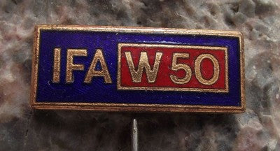 IFA W 50 Truck Industrieverband Fahrzeugbau East German Automotive Pin Badge - Badgecrazy