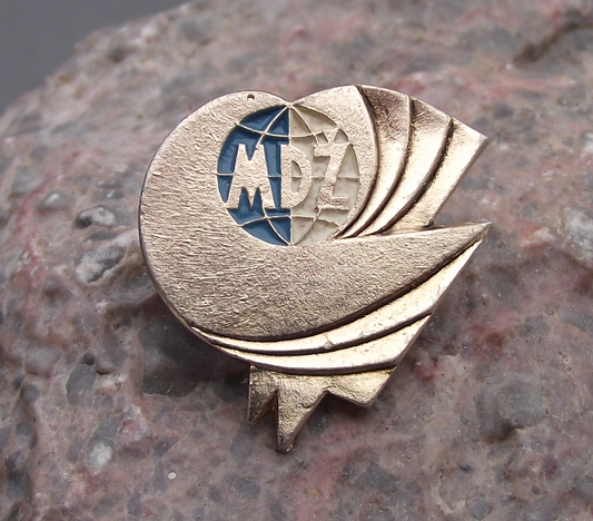 .International Women's Day Czechia MDZ Dove of Peace Pin Badge