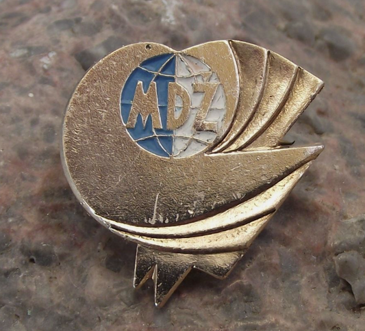 .International Women's Day Czechia MDZ Dove of Peace Pin Badge
