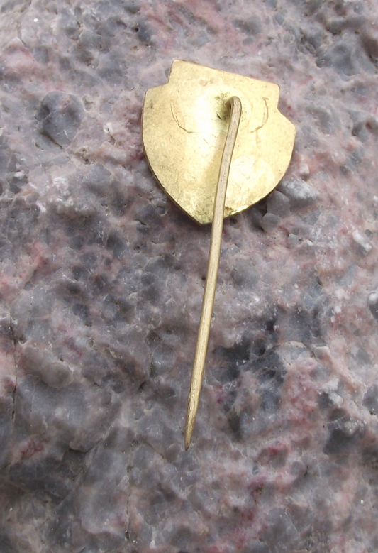 1971 Czechoslovakia Volleyball Players Association 50th Anniversary CSVS Pin Badge - Badgecrazy