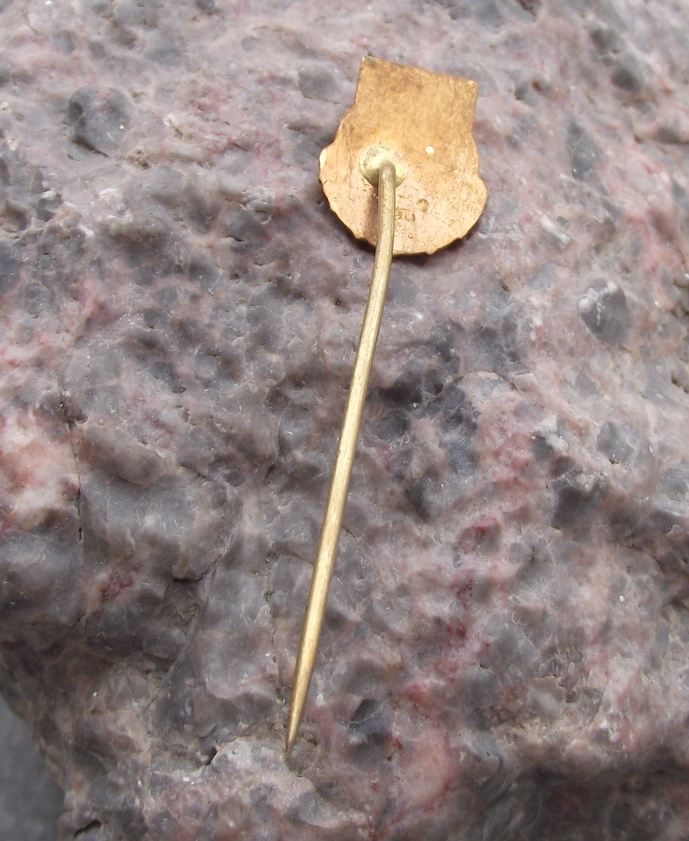 Vintage Spartak Husovice Handball Club Czechoslovakia Lime Laurels Pin Badge - Badgecrazy