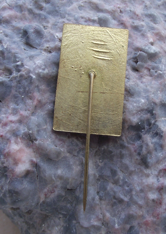 1981 Czechoslovakia Communist Party KSC 60th Anniversary Textil Pin Badge - Badgecrazy