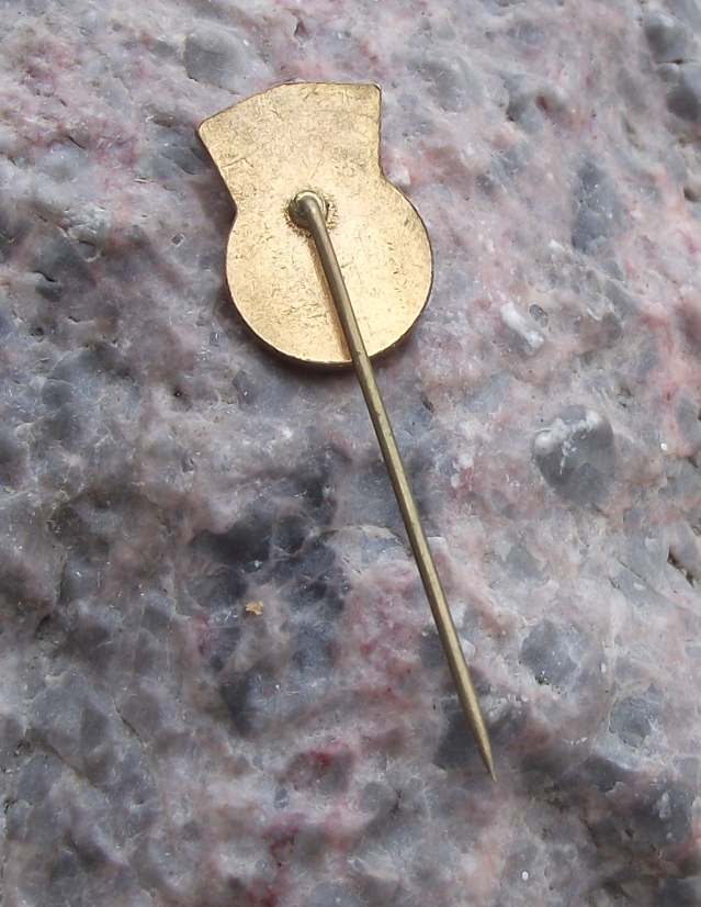 Vintage Slavia Prague Handball Club Czechoslovakia Pin Badge - Badgecrazy