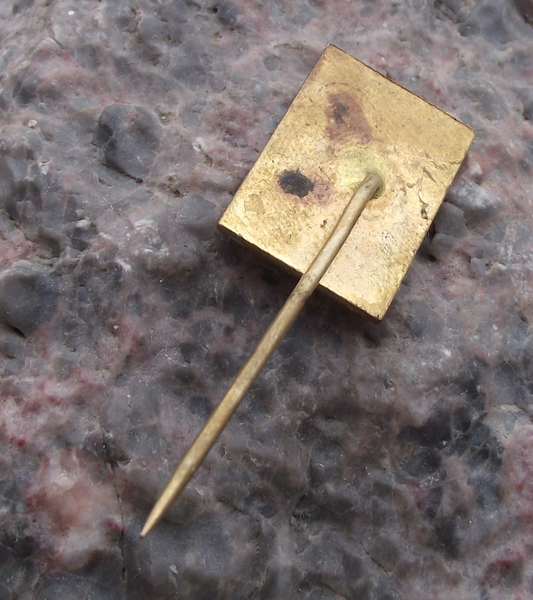 1971 Czechoslovakia Communist Party KSC 50th Anniversary Ostrava Pin Badge - Badgecrazy