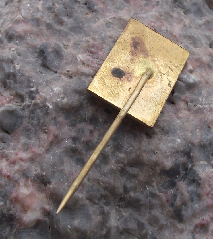 1971 Czechoslovakia Communist Party KSC 50th Anniversary Ostrava Pin Badge - Badgecrazy