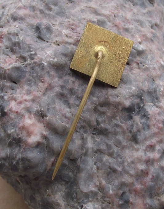 Vintage Czechoslovakia Communist Party KSC Kromeriz Pin Badge - Badgecrazy