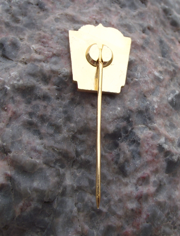 1960 SCSP Czechoslovakia Soviet T34 Tank Liberation Pin Badge - Badgecrazy