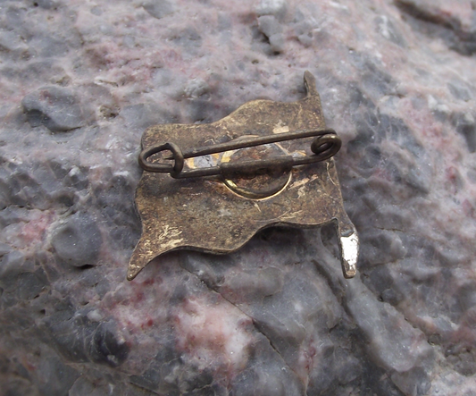 Vintage Netherlands Holland Dutch National Flag Triband Clasp Pin Badge - Badgecrazy