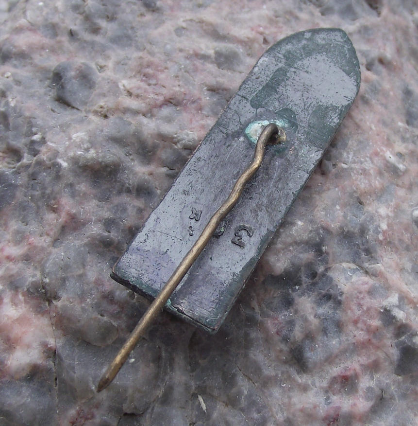 Vintage Latvia Latvija Riga Saint St Peters Church Souvenier Pin Badge - Badgecrazy