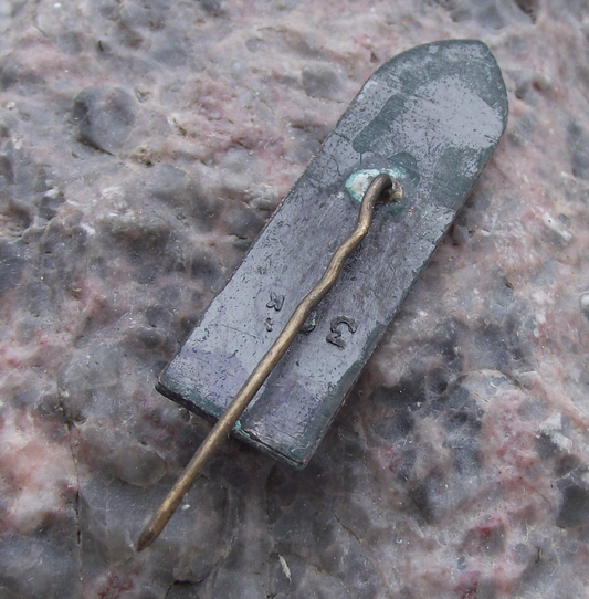 Vintage Latvia Latvija Riga Saint St Peters Church Souvenier Pin Badge - Badgecrazy