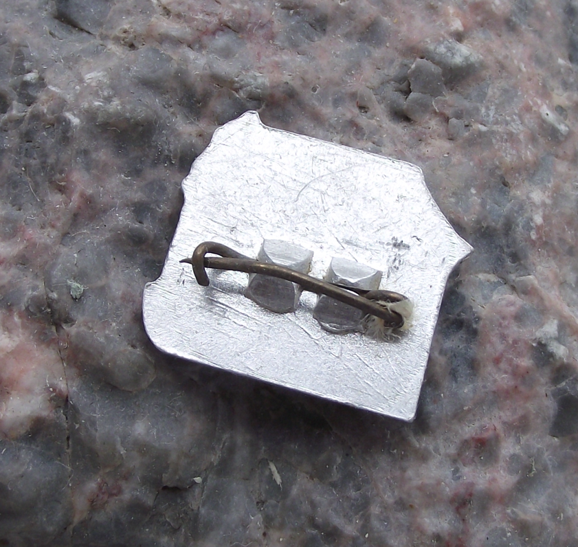 Vintage Latvia Latvija Riga Rundale Baroque Palace Pin Badge - Badgecrazy