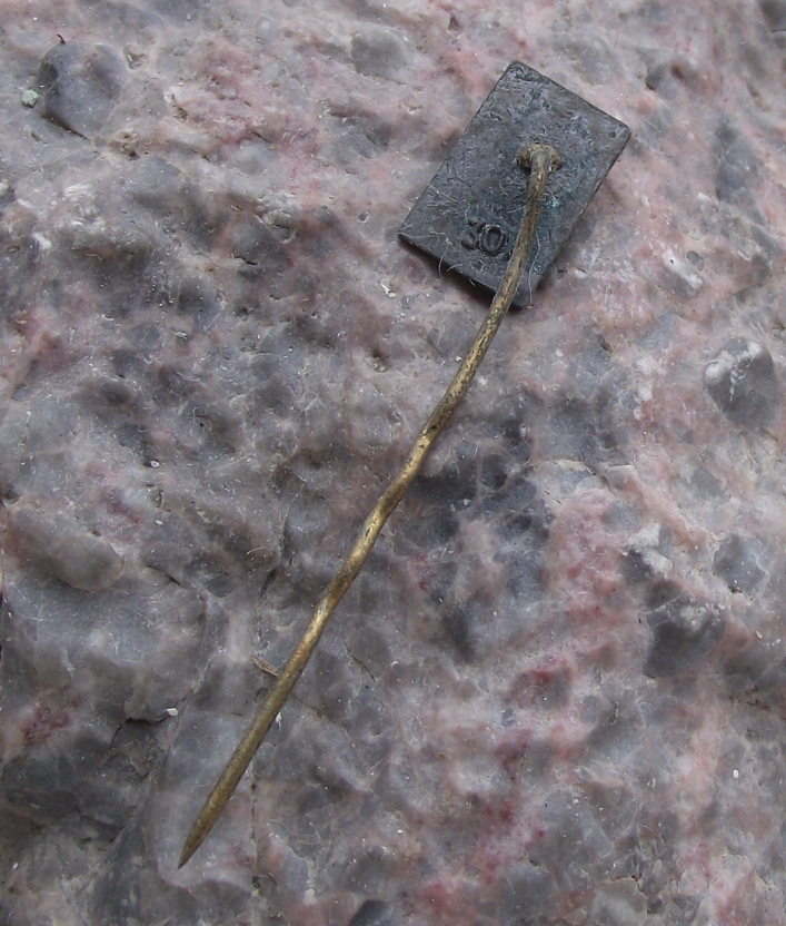 Vintage Latvia Latvija Lighthouse Tourist Souvenier Pin Badge - Badgecrazy