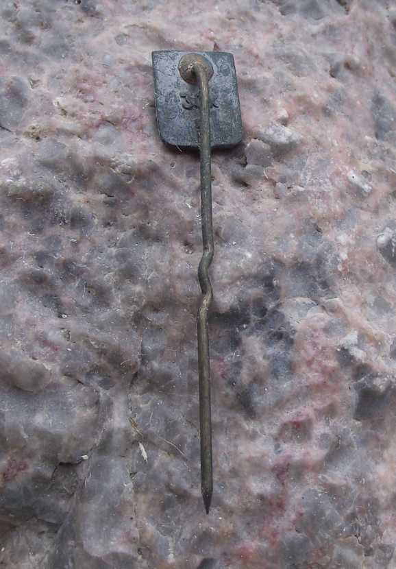 Vintage Latvia Latvija Riga Official City Crest Tourist Souvenir Pin Badge - Badgecrazy