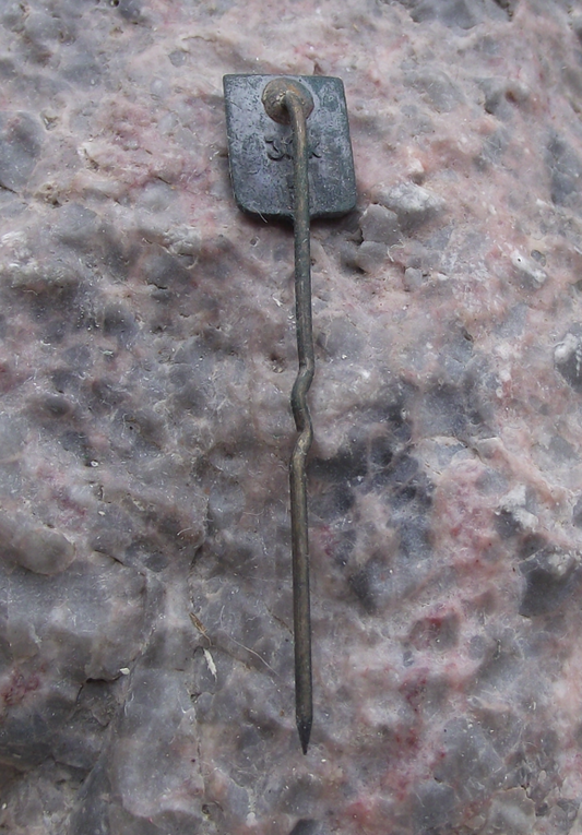 Vintage Latvia Latvija Riga Official City Crest Tourist Souvenir Pin Badge - Badgecrazy