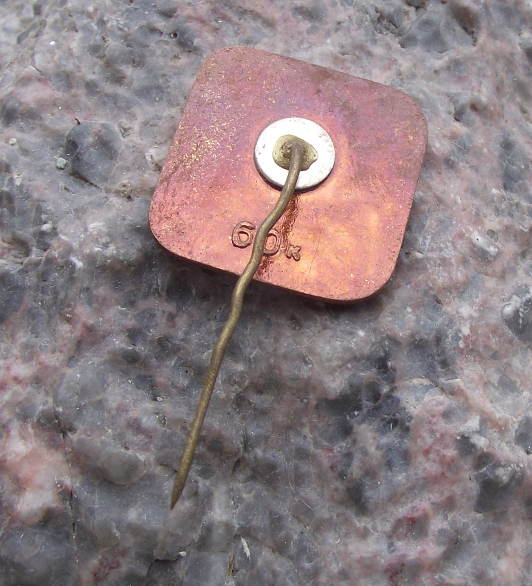 Vintage Latvia Latvian Latgale Region Tourist Pin Badge - Badgecrazy