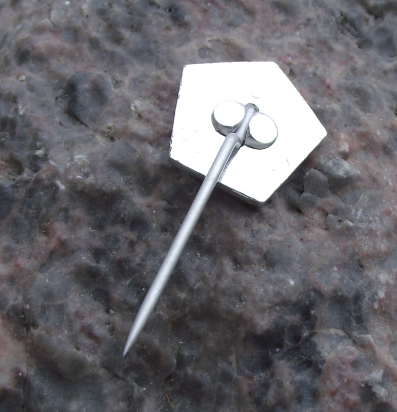 Vintage Terezin Concentration Camp War Graves Remembrance Pin Badge - Badgecrazy