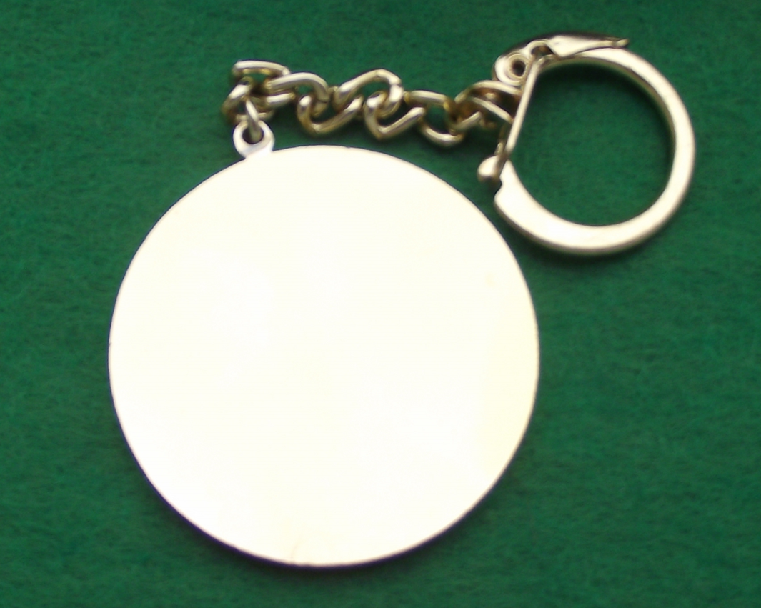 1976 Czechoslovakia Prague European Table Tennis Championship Keychain - Badgecrazy