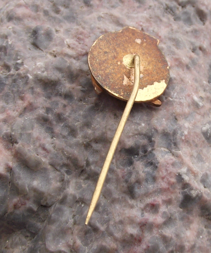 1972 Brno Czechoslovakia Fishing Association XXth Anniversary Pike Pin Badge