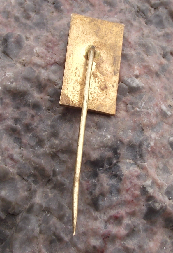 Vintage Jablonec CSRS Fishing Association Czechoslovakia Angling Pin Badge