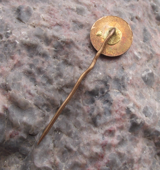 1967 Trencin Czechoslovakia Fishing Association 40th Anniversary Pin Badge