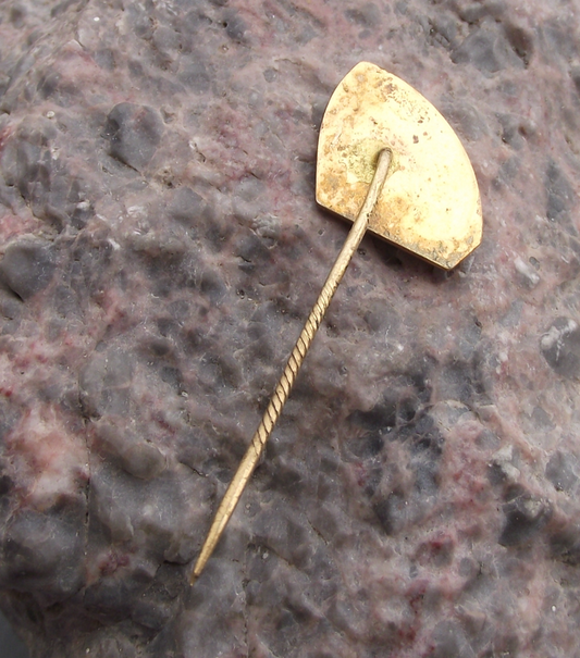 Vintage Tisnov Fishing Association CRS Czech CSRS Membership Fish Pin Badge