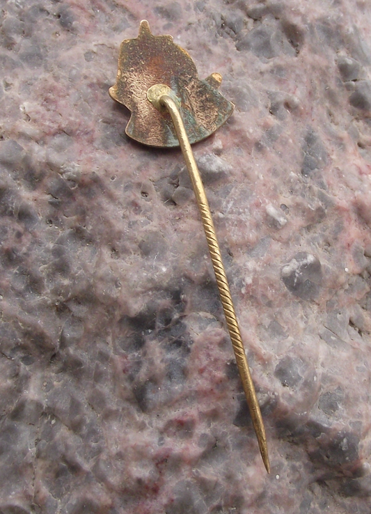 Vintage Pohorelice Czechoslovakia Fishing Association Pike Pin Badge