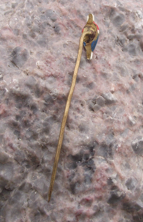 Vintage Fishing Float Angling Association Membership Tackle Pin Badge
