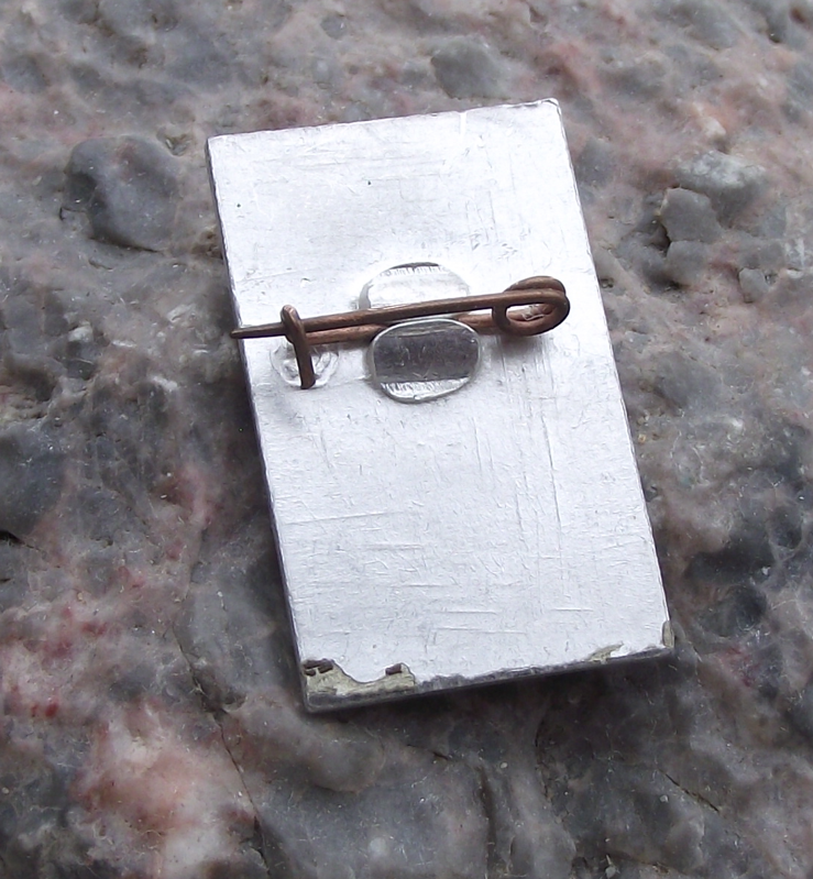 Vintage Vladimir VI Lenin Head Communist Leader Signature Pin Badge
